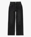 Jean wide leg taille haute femme